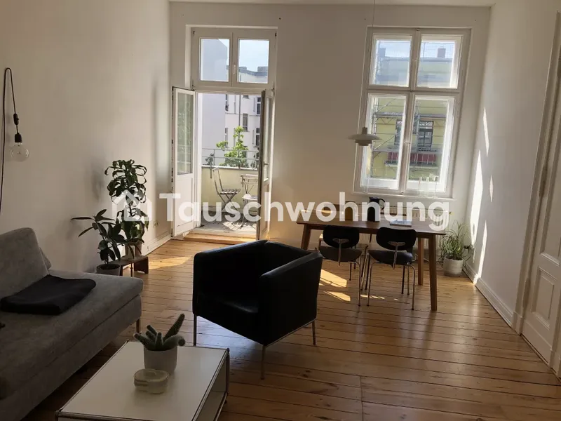 Tauschwohnung: Altbau 3 Zimmer 4. OG Crellekiez — photo 1
